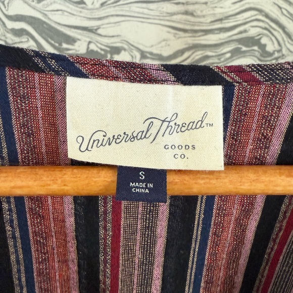 Universal Thread Multicolor Striped Garment - Picture 2 of 2